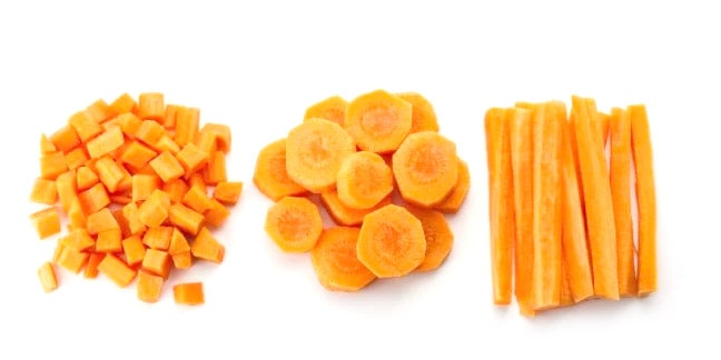 food-min Food Sliced in Different Ways - TECHNI Waterjet