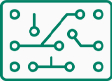 Green Circuit Logo - TECHNI Waterjet