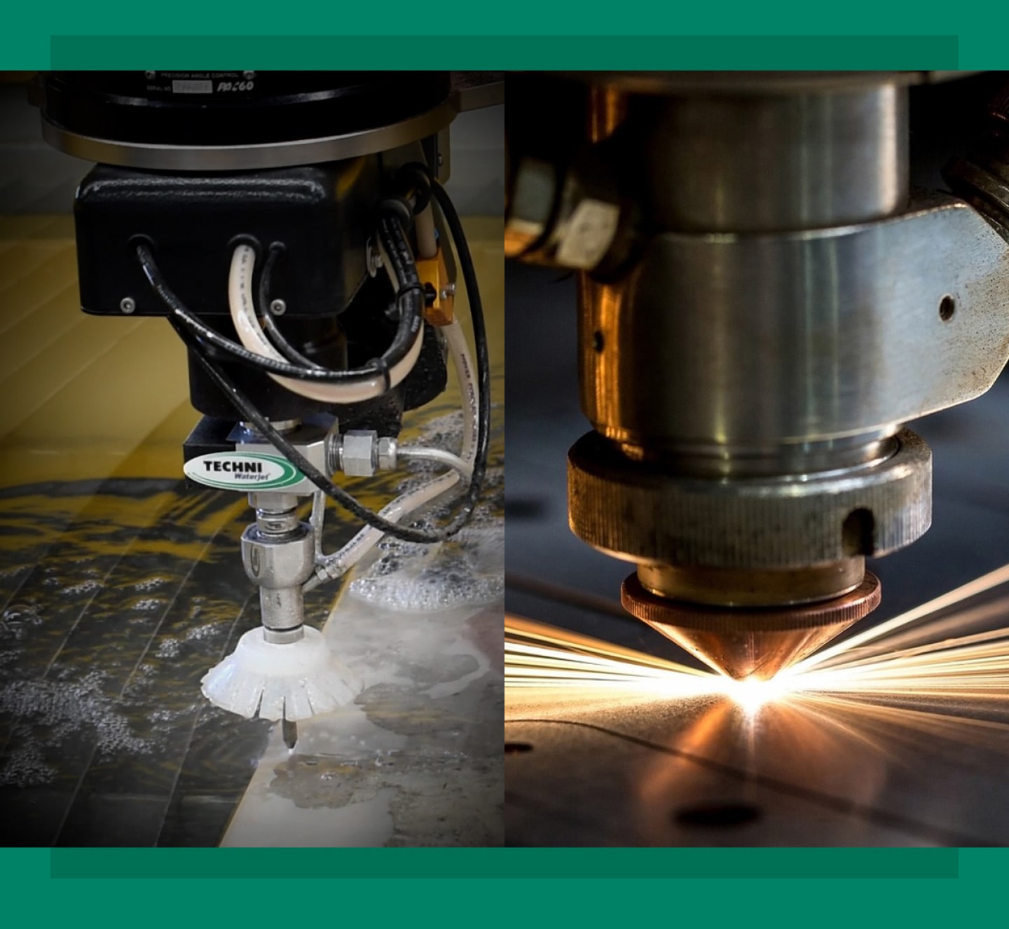 CNC Laser Cutting vs Water Jet Cutting - Which One Has The Better  Technology?