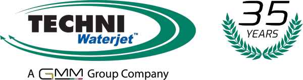 Techni Waterjet Logo - 35 years