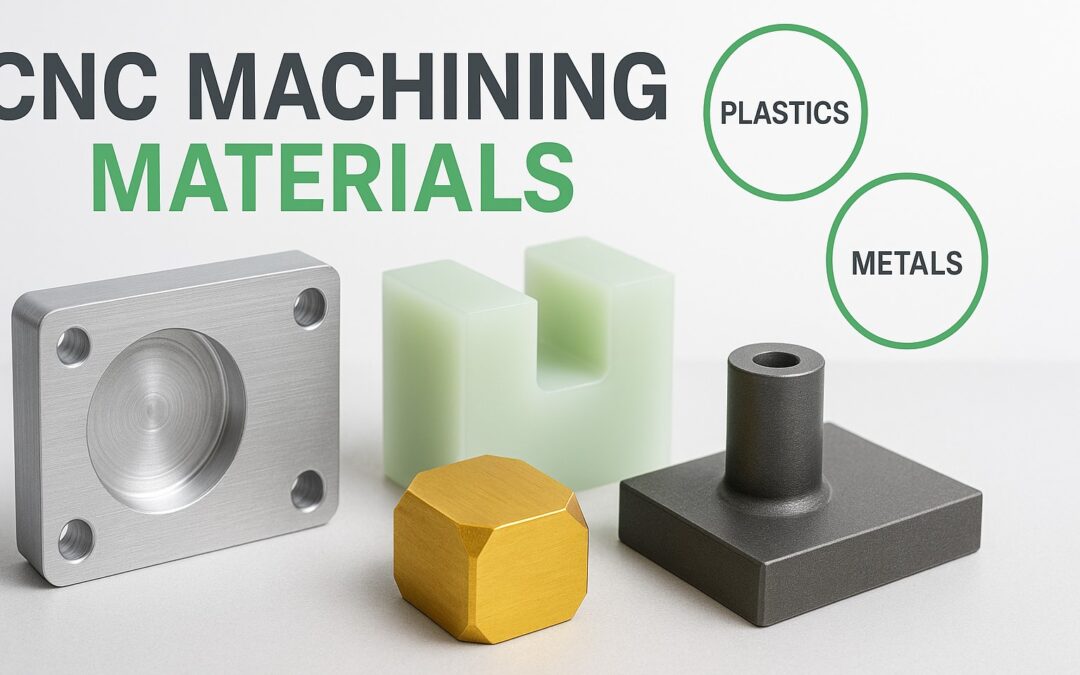CNC Machining Materials: Types, Metals, Plastics and Choice