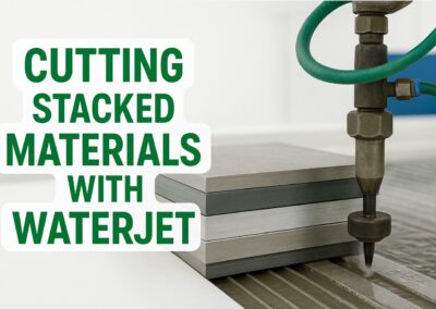 Can You Cut Stacked Materials With Waterjet Cutter